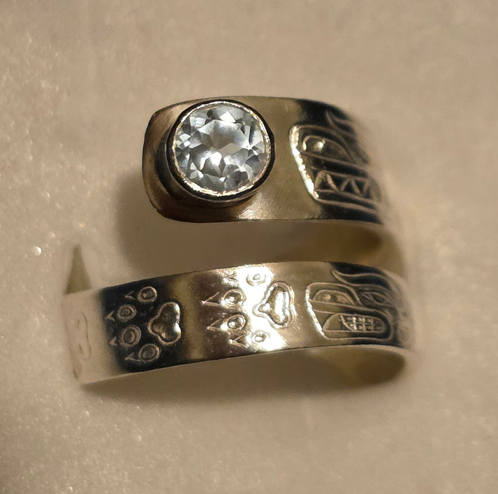 The Sea Wolf Family Adjustable Wrap Ring